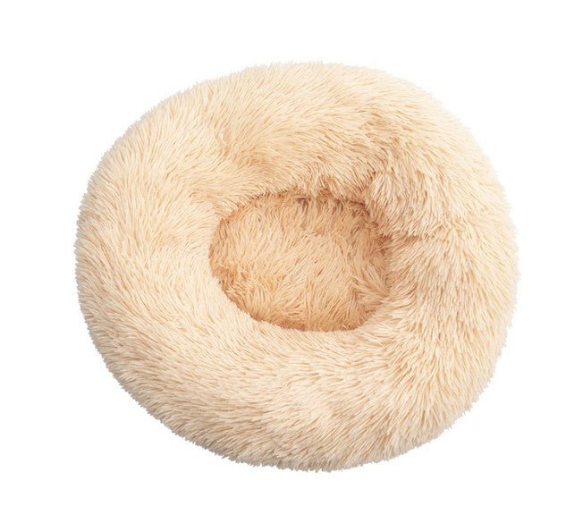 Dog Bed for Small to Large Dogs and Cats Donut Mand Accessories for Large Dogs Cats Plush Pet Bed for Dog XXL Round for Small Medium Animal Calming Relaxing - Longo Enterprises